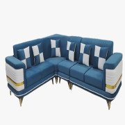 Luxury Modern L-Shape Sectional Sofa