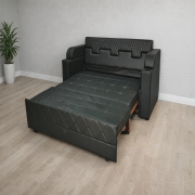 Luxury Black Sofa Cum Bed
